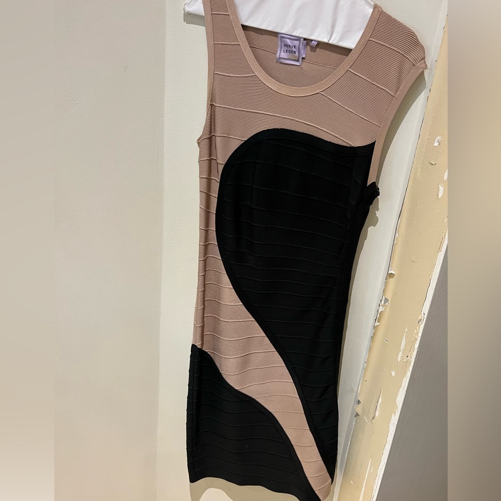 Herve Leger midi dress